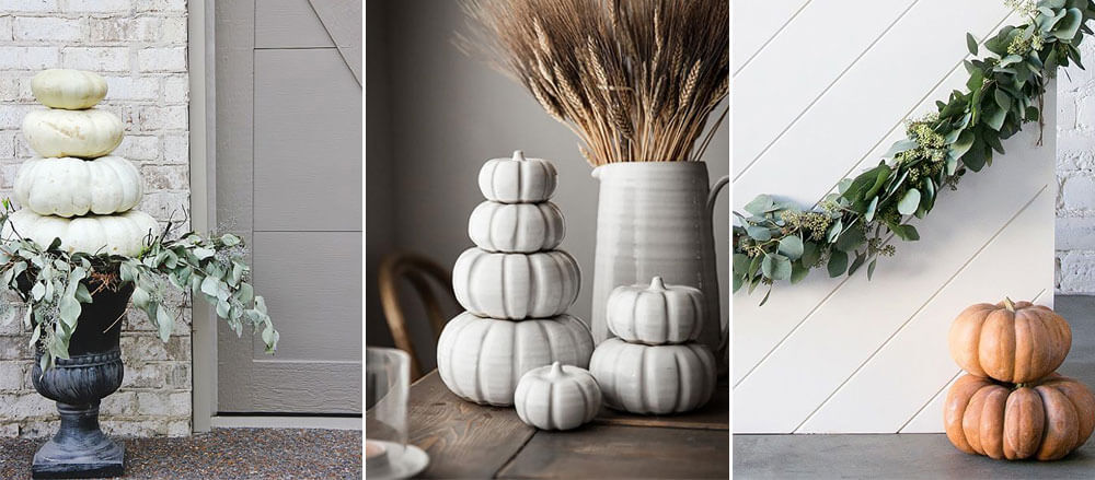 Halloween decor pumpkins
